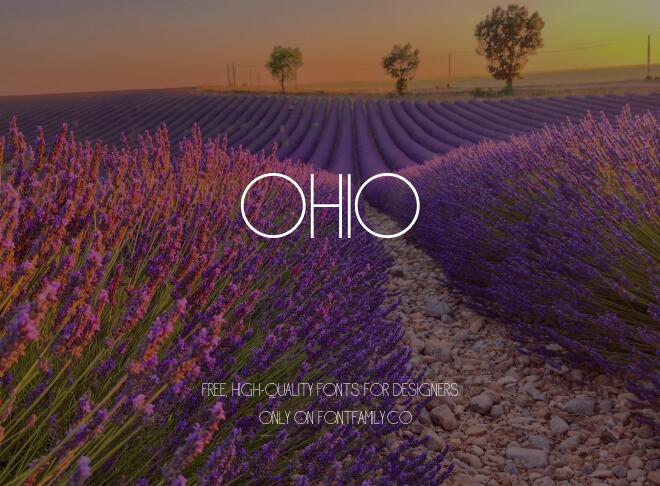 Ohio Font