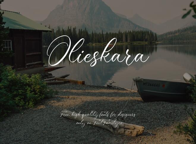 Olieskara Font