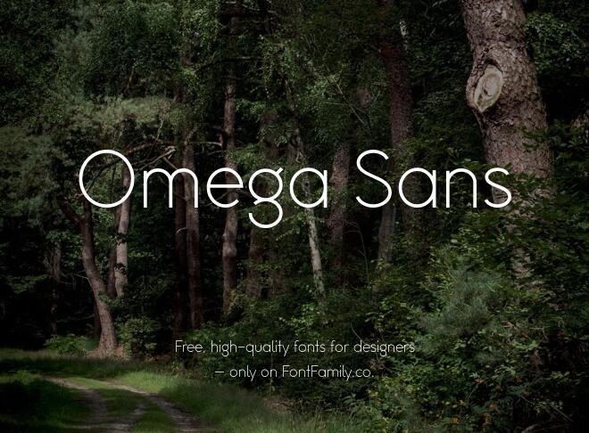 Omega Sans Font