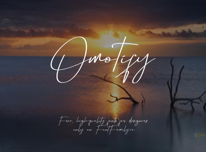 Omotify Font