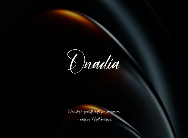 Onadia Font