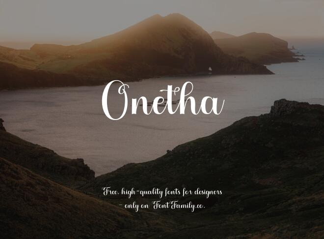 Onetha Font