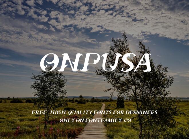 Onpusa Font
