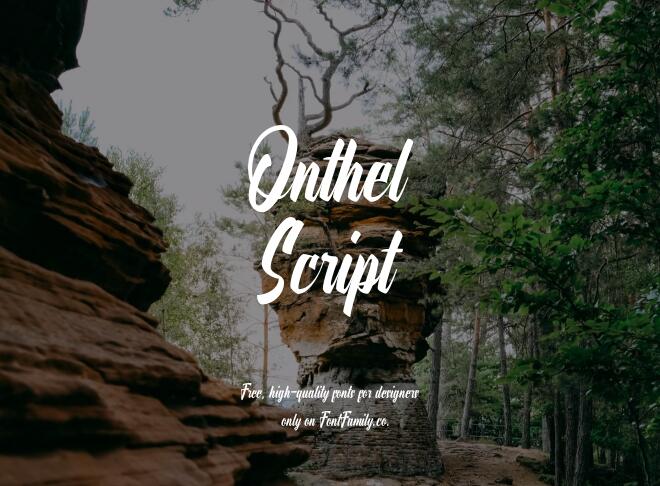 Onthel Script Font
