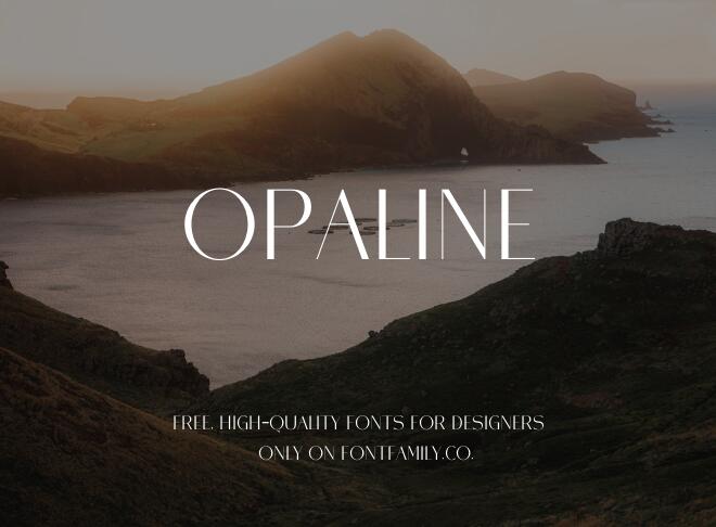 Opaline Font
