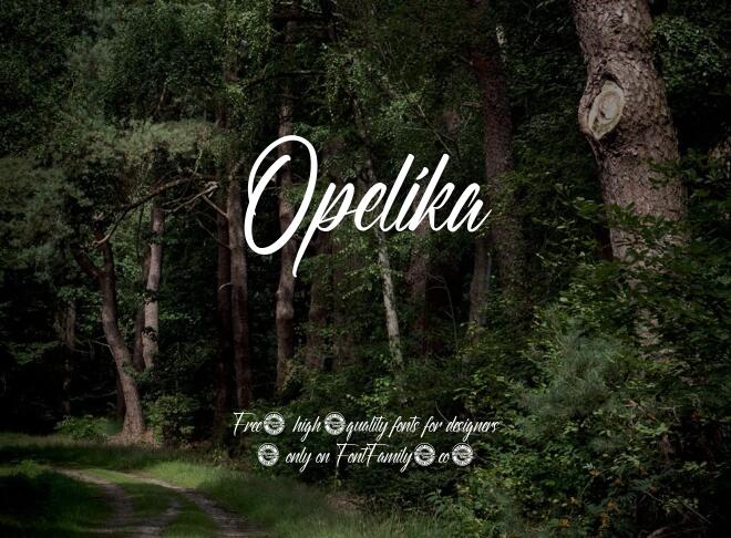 Opelika Font