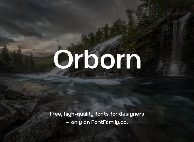 Orborn Font
