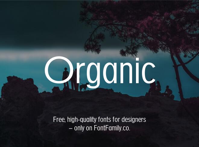 Organic Font