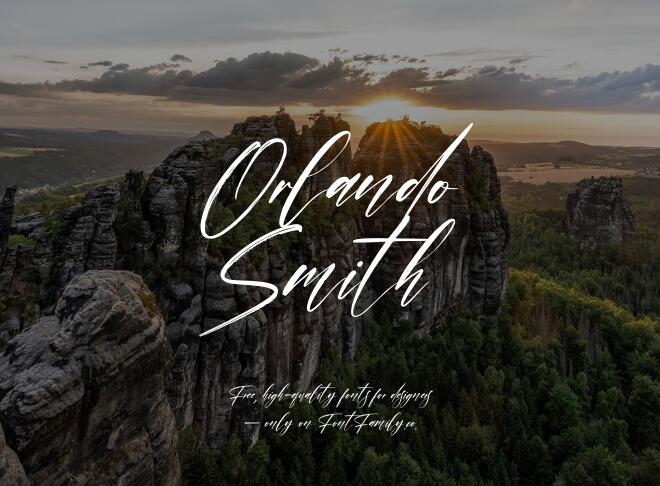 Orlando Smith Font
