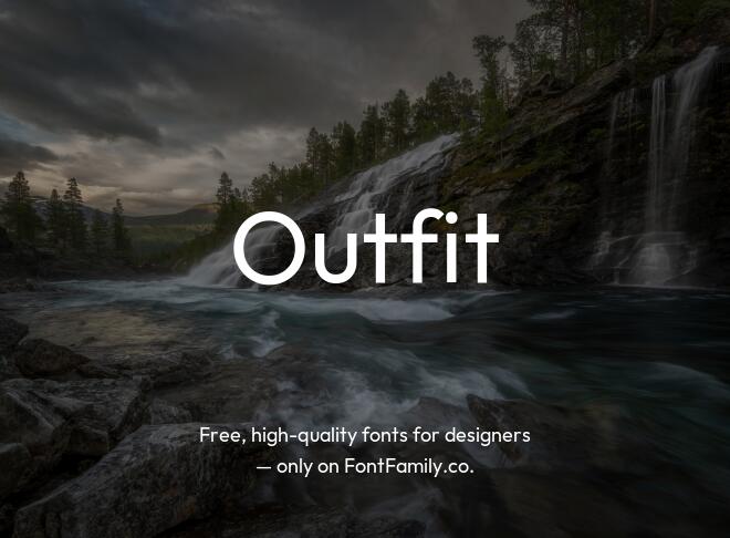 Outfit Font