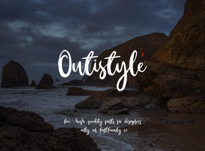 Outistyle Font