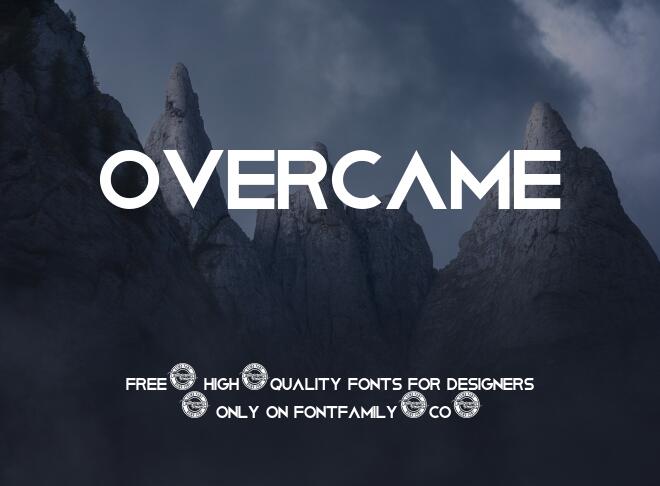 Overcame Font
