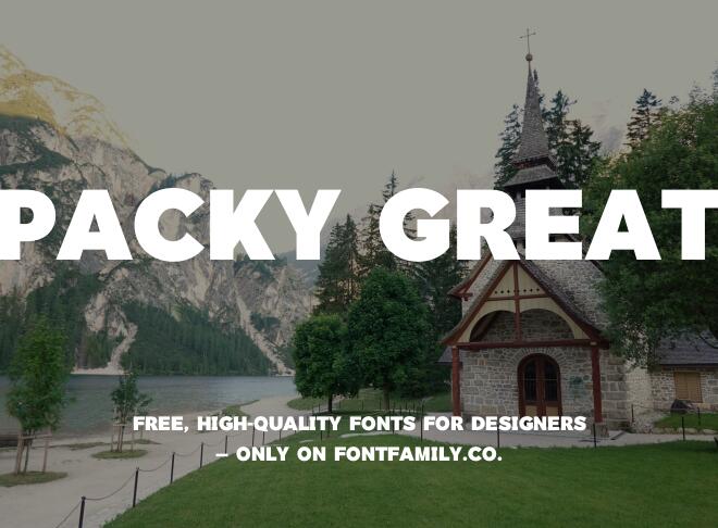 Packy Great Font