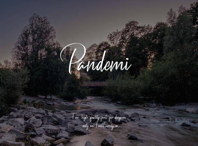 Pandemi Font
