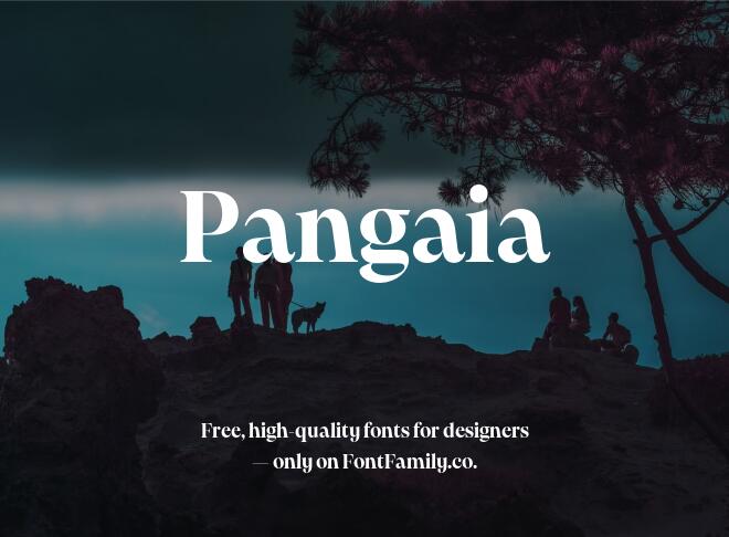 Pangaia Font