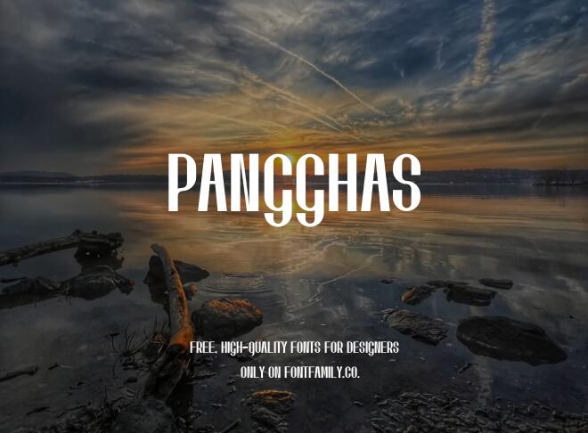 Pangghas Font