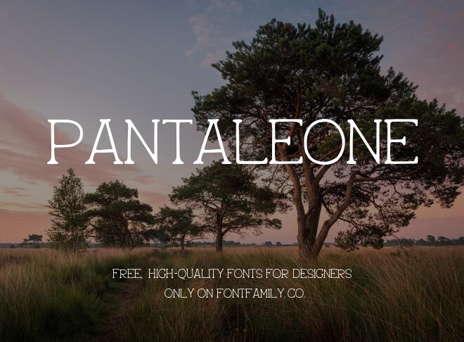 Pantaleone Font