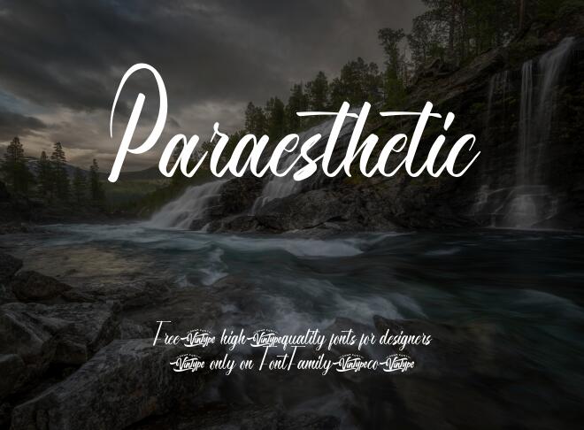 Paraesthetic Font