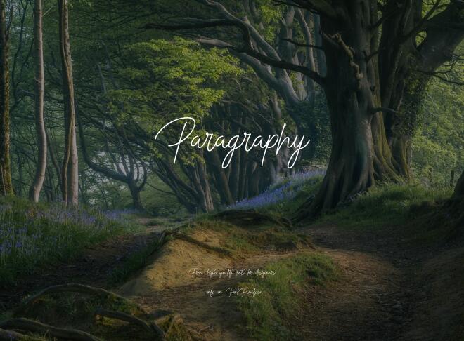 Paragraphy Font