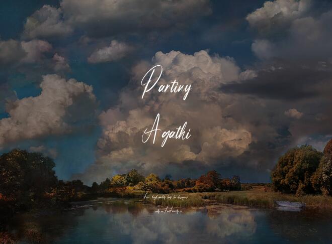 Partiny Agathi Font