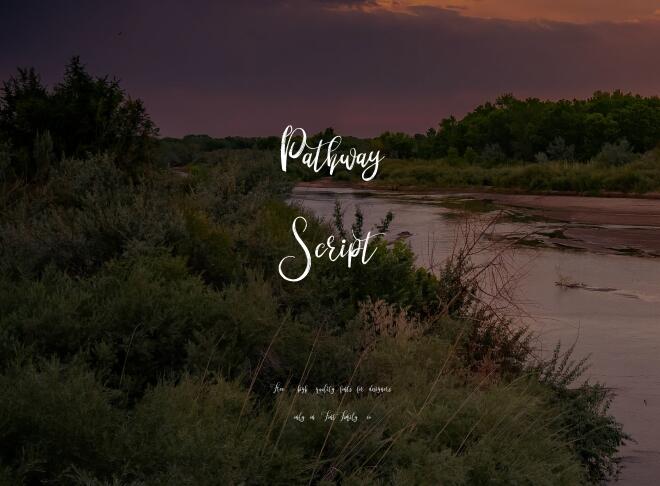 Pathway Script Font