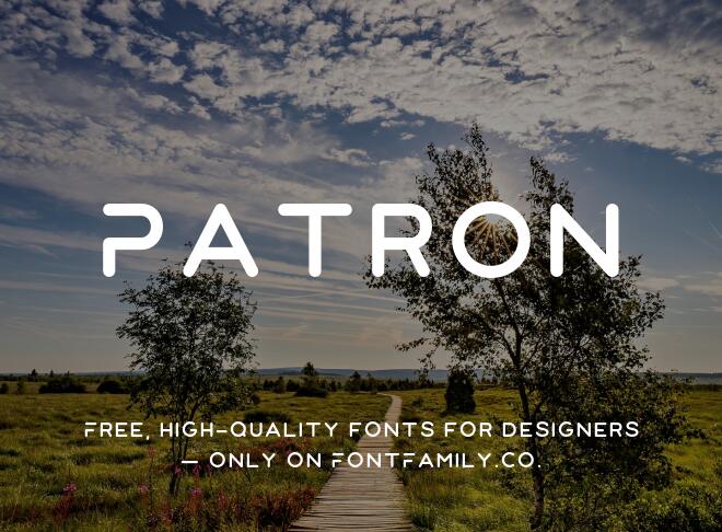 Patron Font