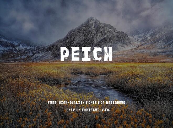 Peich Font
