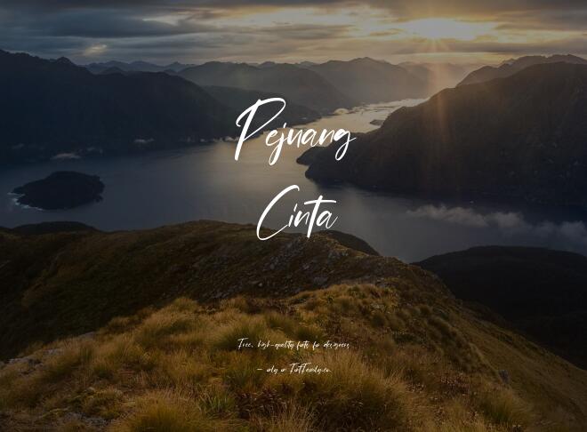 Pejuang Cinta Font