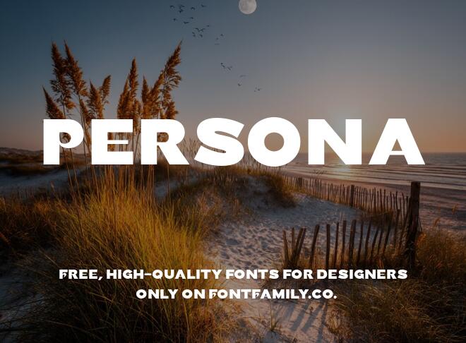 Persona Font