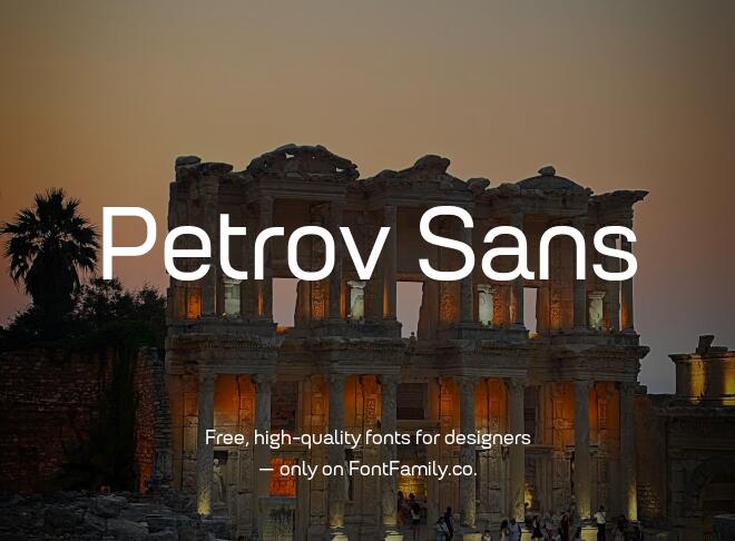 Petrov Sans Font