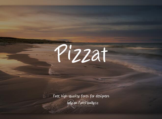 Pizzat Font
