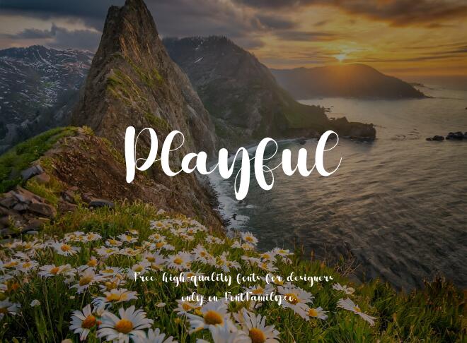 Playful Font