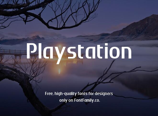 Playstation Font
