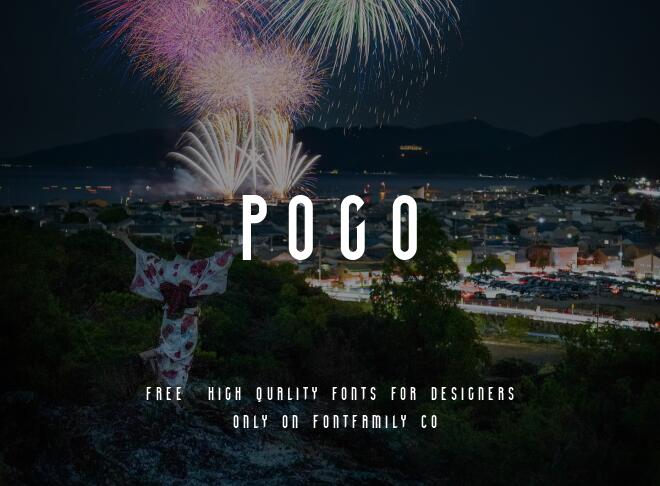 Pogo Font