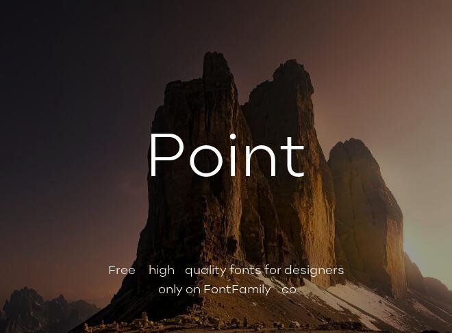 Point Font