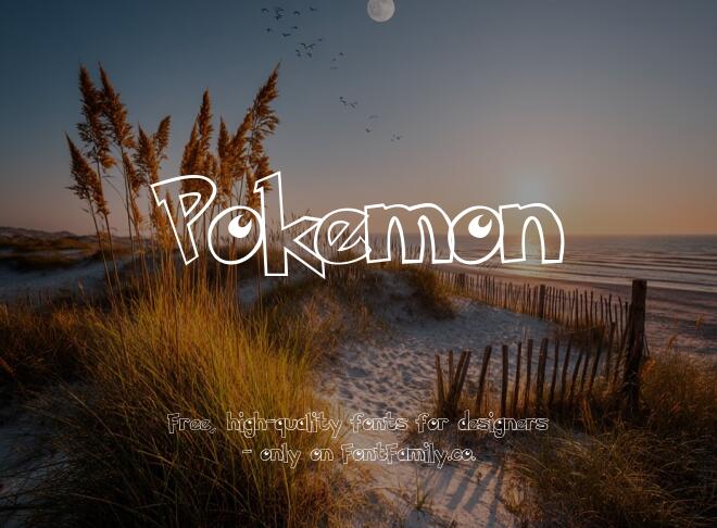 Pokemon Font
