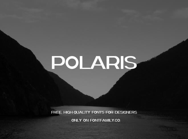 Polaris Font