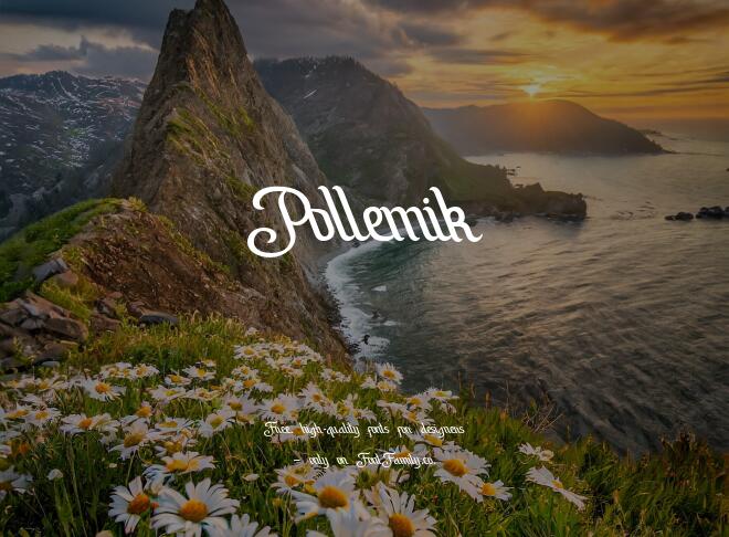 Pollemik Font