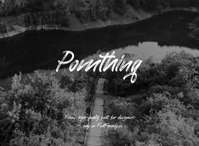 Pomthinq Font