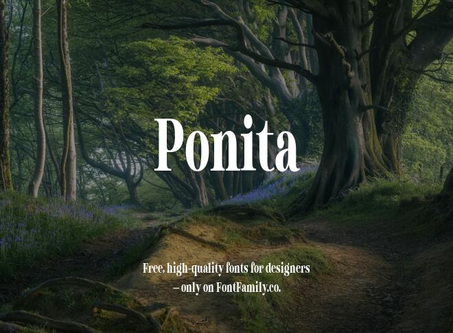 Ponita Font