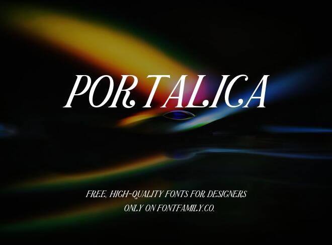 Portalica Font