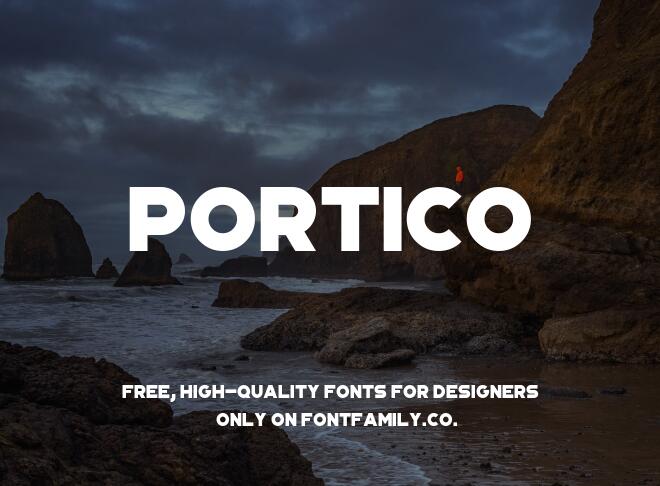 Portico Font