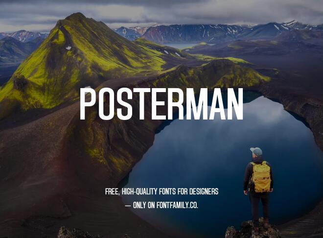 Posterman Font