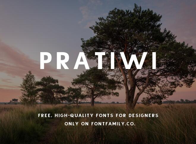 Pratiwi Font