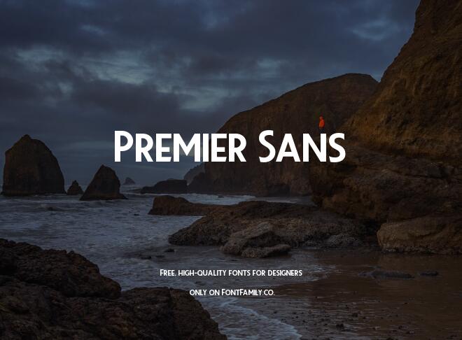 Premier Sans Font