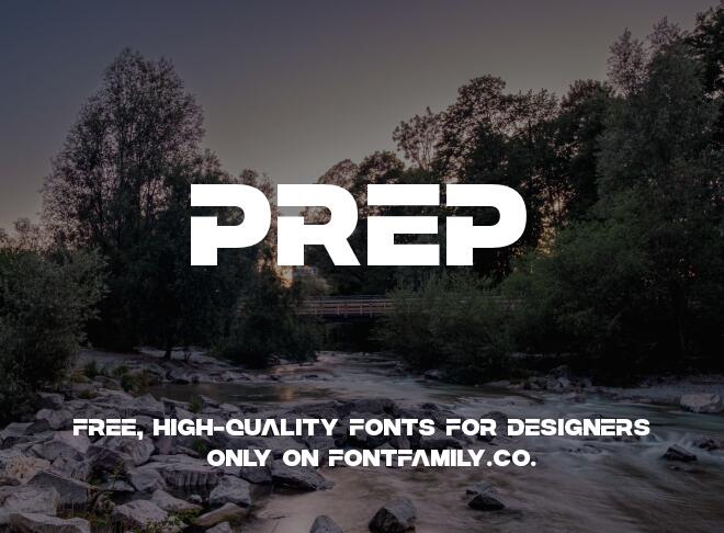 Prep Font