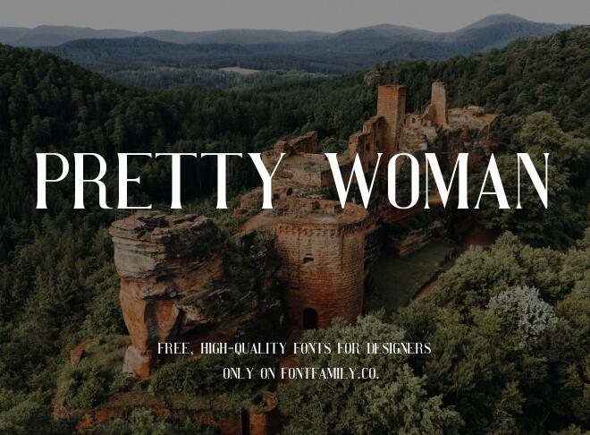 Pretty Woman Font