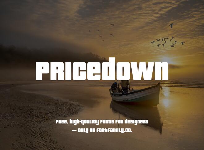 Pricedown Font