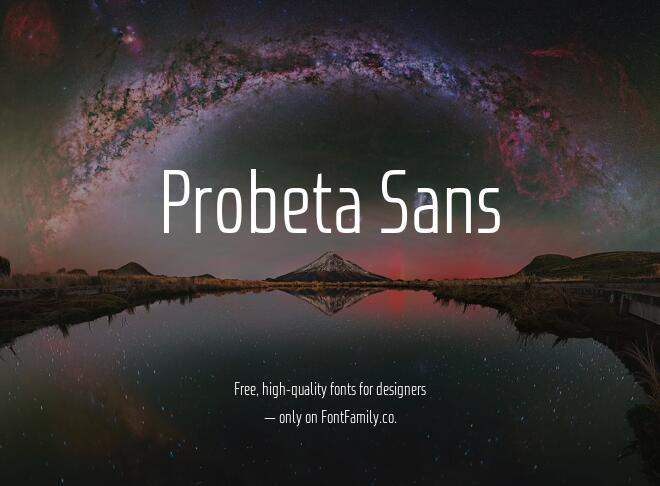 Probeta Sans Font
