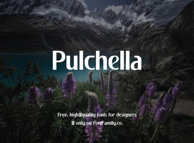 Pulchella Font